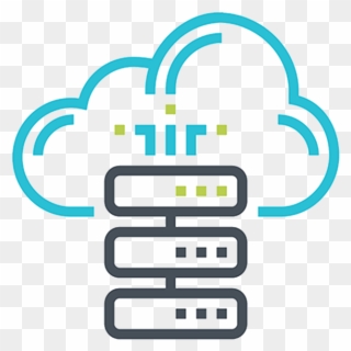 Disaster Recovery On Cloud - Cloud Hosting Icon Clipart