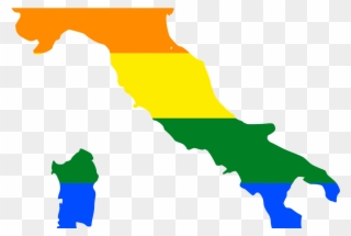Italy Idahotb 2018 Country Page - Flag Map Of Italy 1939 Clipart