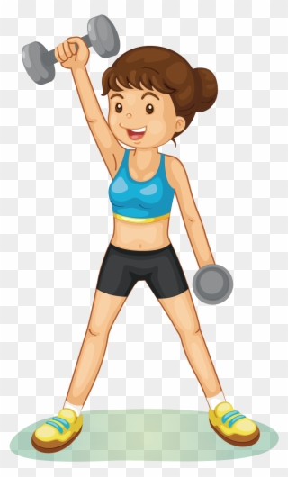 Dumbbell Clipart Sport Training And In Presentations - Best Way Of Exercise - Png Download