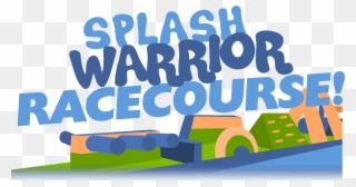 Inflatable Pool Obstacle Course - Poster Clipart