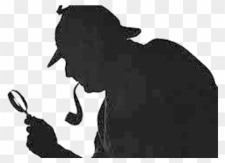 Murder Mystery - Sherlock Holmes Detective Work Clipart
