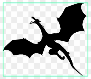Orchid Png Orchid Silhouette Png Best Clipart Angry - Flying Dragon Silhouette Transparent Png