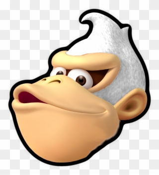 Donkey Kong Face Png Clipart