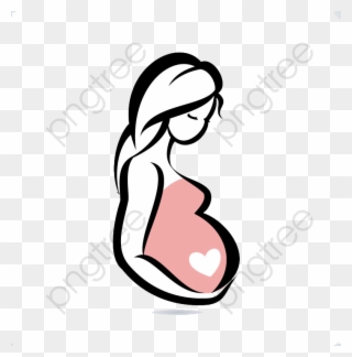 Cartoon Pregnant Pictures - Animated Pregnancy Clipart