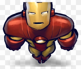 Iron Man Clipart Cartoon - Iron Man - Png Download