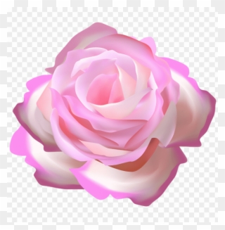 Download Pink Rose Decorative Transparent Png Images - Transparency Clipart