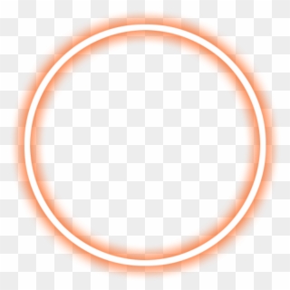 Glowing Circle Png - Circle Neon Lights Transparent Clipart