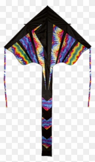Image Of Big Dog Tie Dye Best Flier 10' Delta Kite - Style Clipart