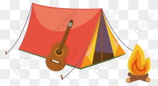Tent Clipart Vector - Tent - Png Download
