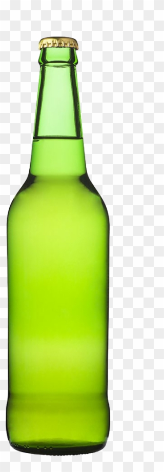 Glass Beer Green Bottle Free Hq Image Clipart - Beer - Png Download