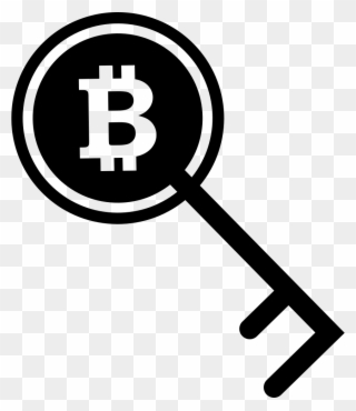 Bitcoin Key Or Password Symbol Comments - Bitcoin Network Icon Clipart