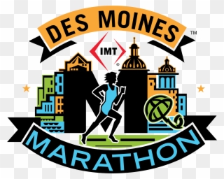 Imt Des Moines Marathon - Des Moines Marathon Logo Clipart
