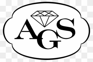 Amer Gem Society 1 Logo Black And White - Advanced Warning Systems Clipart