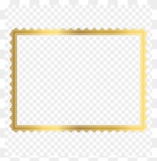 Gold Border Frame Png Free Images Toppng - Gold Border Png Free Clipart
