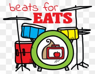 Arlington's Beats For Eats Fund-raiser Returns For - Draw A Drum Kit Clipart