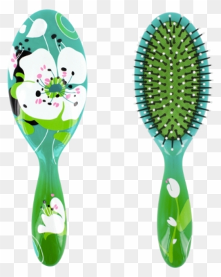 Ladypop Hairbrush Pylones Pear - Illustration Clipart