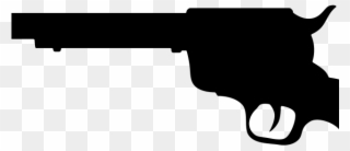 Pistol Clipart Transparent Background - Gun Clipart Transparent Background - Png Download
