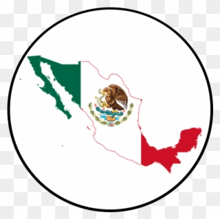 Mexico Flag Map Clipart