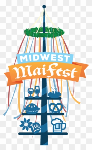Midamericamaifest Logo Final - Mai Fest Logo Clipart