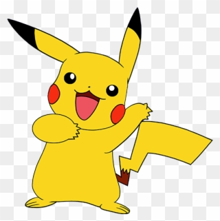 Pikachu Clipart Easy - รูป การ์ตูน โปเก ม่อน - Png Download