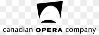 Canadian Opera Company Logo Black And White Clipart