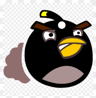 Free Png Angry Birds Characters Black Png Image With - Cartoon Characters Angry Birds Clipart