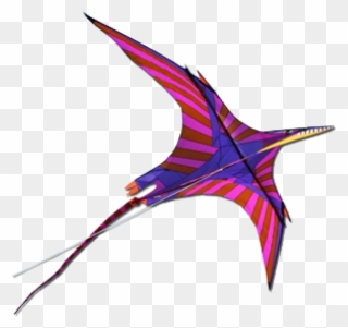 Image Of Pterosaur Kite By Into The Wind - Invertebrate Clipart