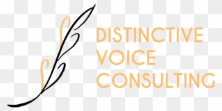 Distinctive Voice Consulting Services - Calligraphy Clipart