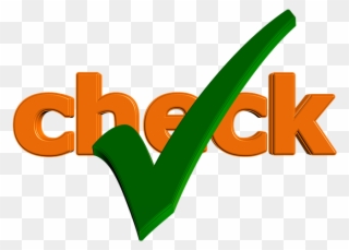 Checkmark Clipart Done - Check In Done - Png Download