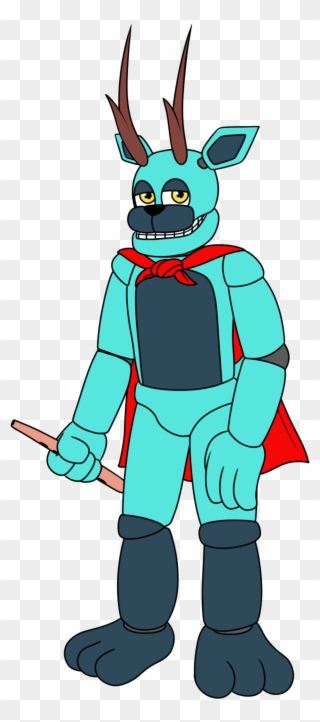 My First Fnaf Oc Dave The Deer In All His Glory - Cartoon Clipart