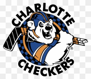 Retro Charlotte Checkers Clipart