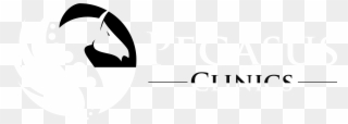 Pegasus Clinics Logo Black And White Clipart