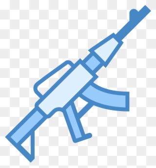 Assault Rifle Clipart Small - Icon - Png Download