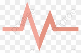 Heartbeat Clipart Pink - Triangle - Png Download
