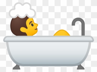 Noto Emoji Pie 1f6c0 - Bathtub Emoji Clipart