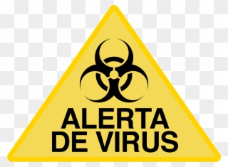 Download Alerta De Virus Transparent Png - Biohazard Symbol Clipart