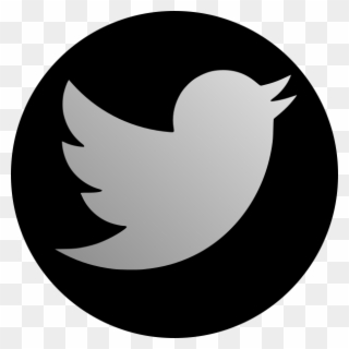 Black And White Twitter Logo Png - Transparent Background Twitter Logo 2018 Clipart