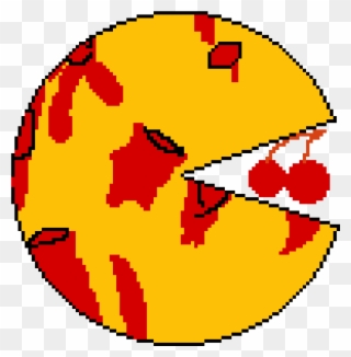 Pac-man - Pixel Art Circle Clipart