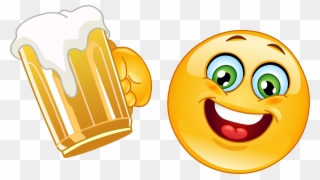 Beer Mug Emoji Decal - Descargar Emoticones Para Whatsapp Clipart