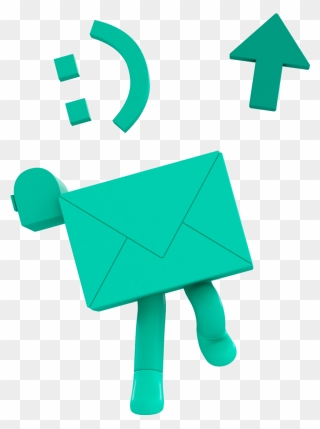 Email Character Clipart