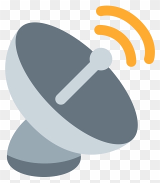 Satellite Antenna - Satellite Emoji Clipart