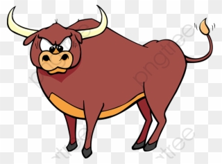 Buffalo Clipart Red - Ox Clipart - Png Download