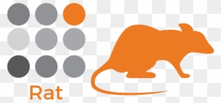 Tasks Beyond The Assay - Transparent Rat Silhouette Png Clipart