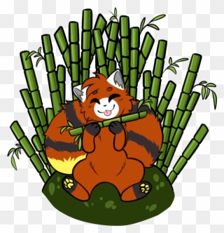 Bamboo Is A Panda's Best Friend - Illustration Clipart