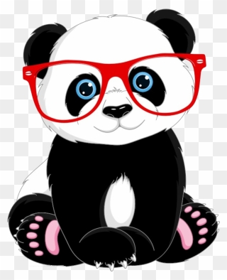 Panda Cartoon Png - Cute Cartoon Panda Bear Clipart