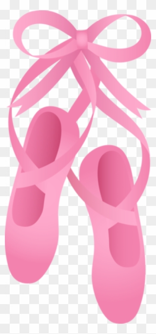 Ballerina Shoes Clipart - Ballet Slippers Clipart - Png Download
