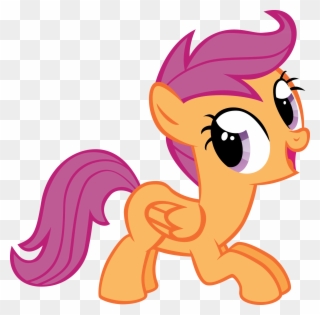 Scootaloo Fun By Sircinnamon Scootaloo Fun By Sircinnamon - My Little Pony Rainbow Power Apple Bloom Clipart