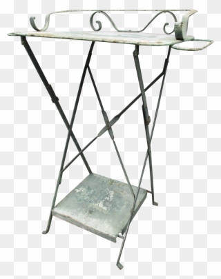 Metal Washstand Folding Side Table European Wash - Outdoor Tables Clipart