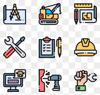 Engineering - Transparent Icons Sms Png Clipart
