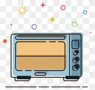 Oven Mbe Illustration Microwave Png And Vector Image Clipart